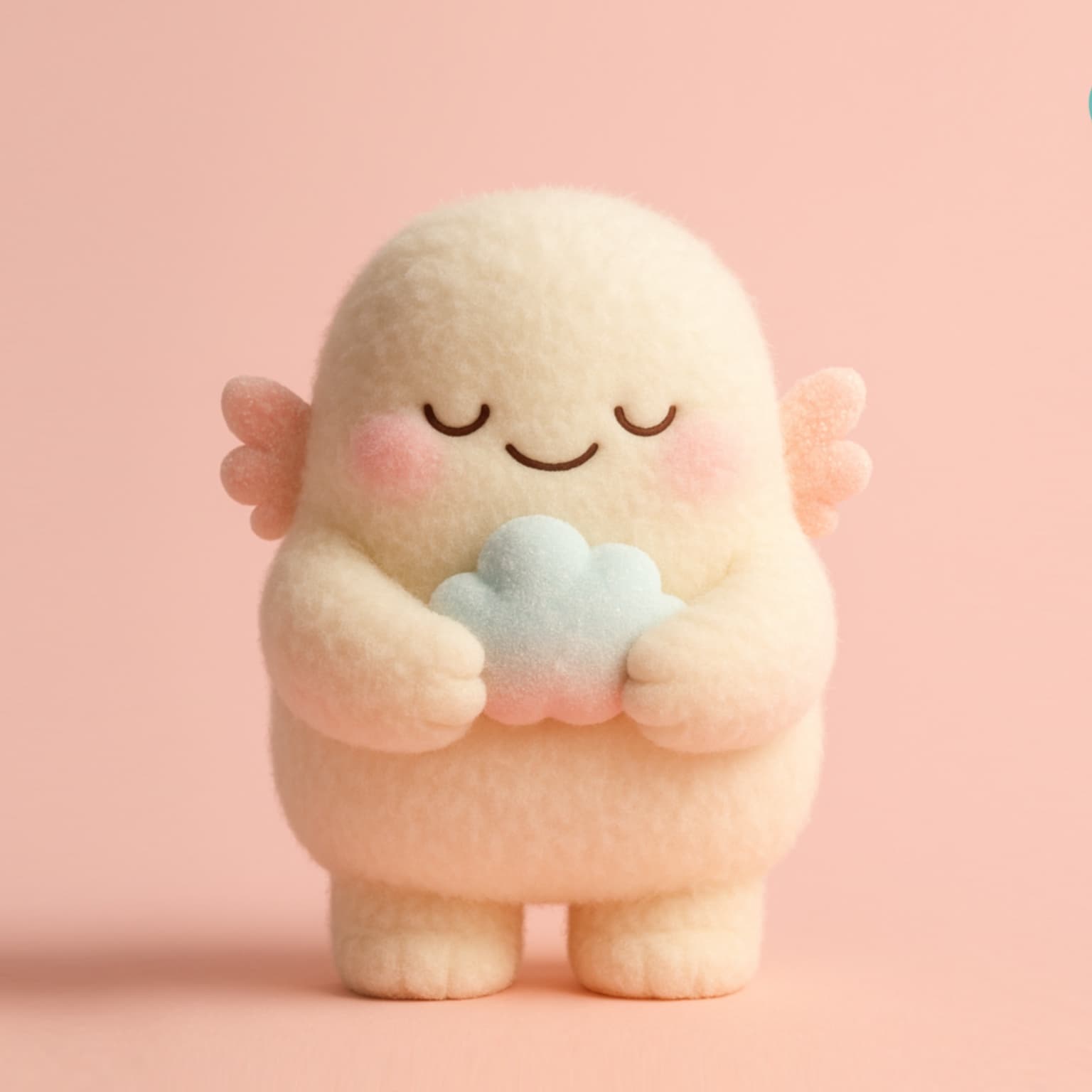 Dreamy Creature Collection – AI Generated 3D Illustrations of Soft Fantasy Characters - Additional view 3