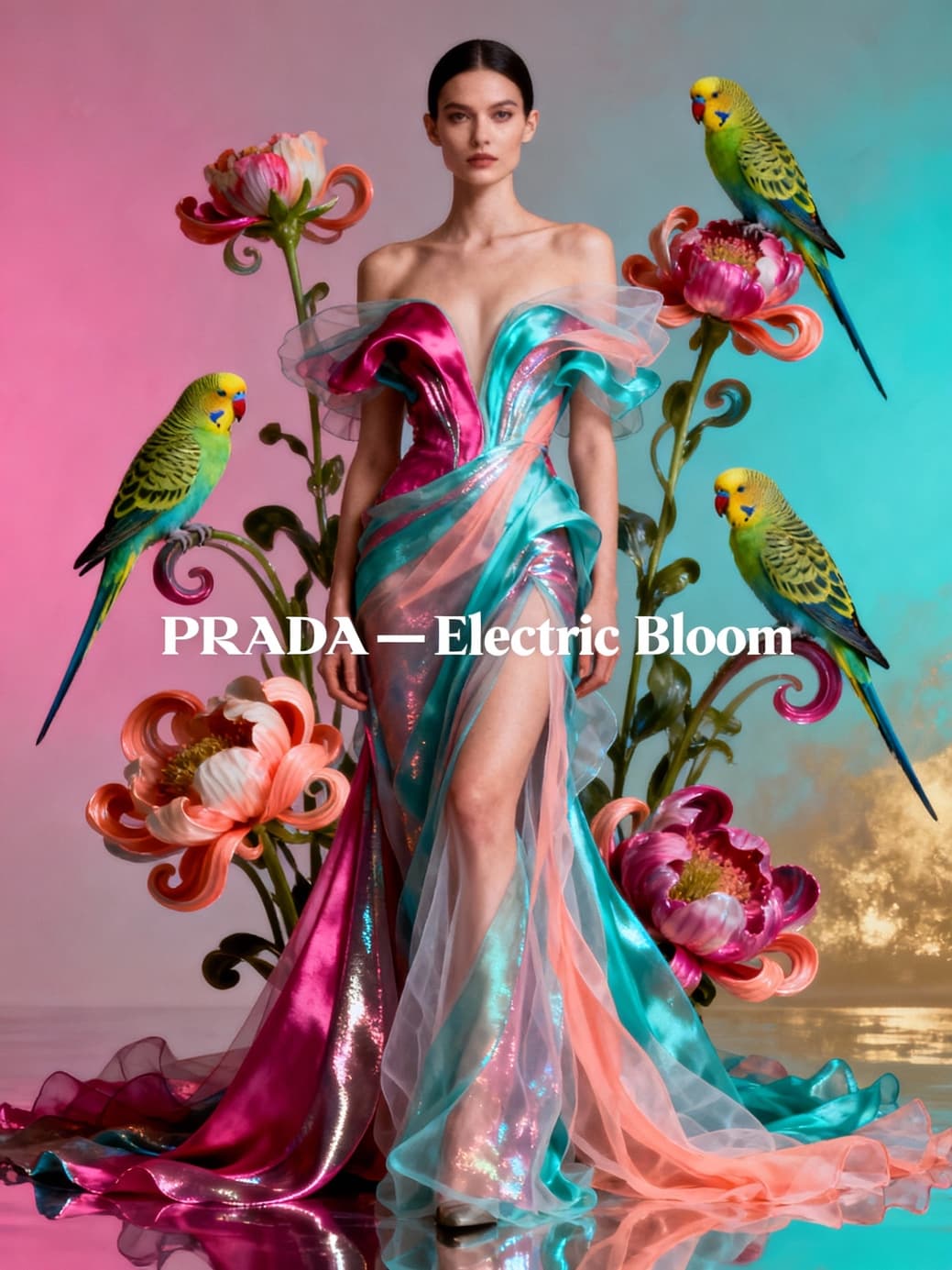 PRADA — AI Couture Campaign: Nature, Light & Emotion cover