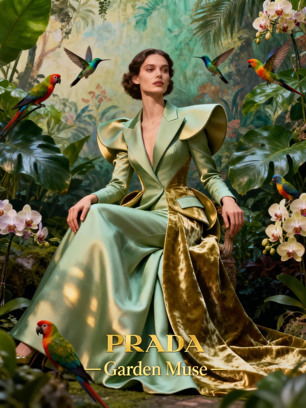 PRADA — AI Couture Campaign: Nature, Light & Emotion - Additional view 3
